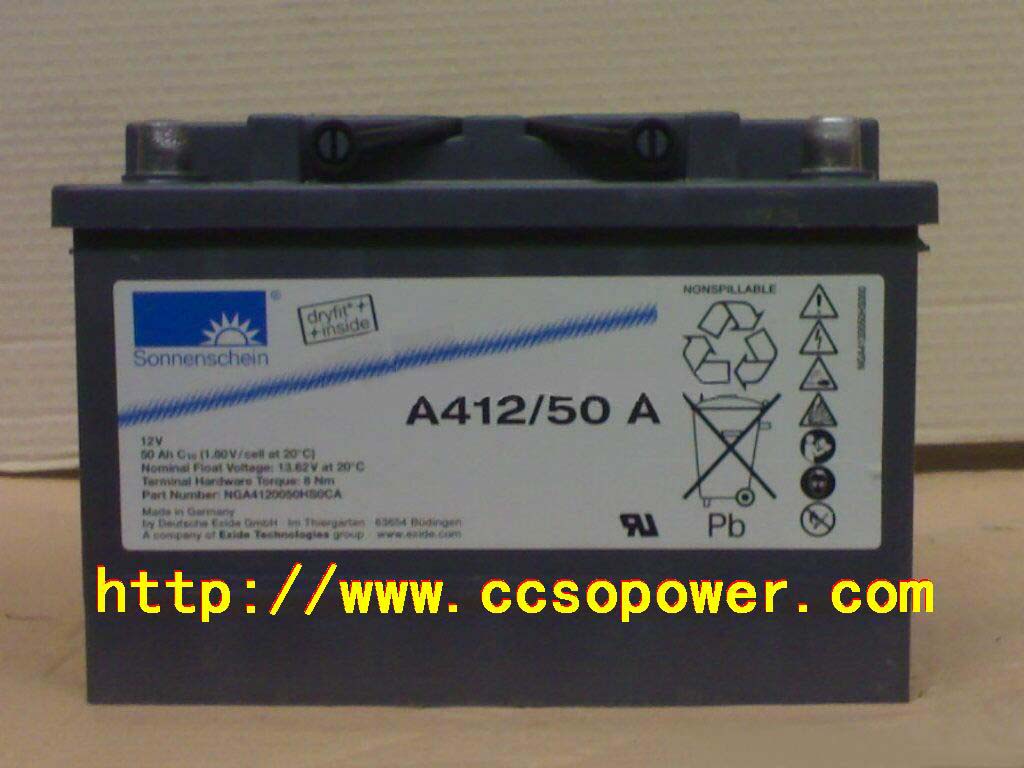ꖹSonnenschin늳A412/50A,12V50AH